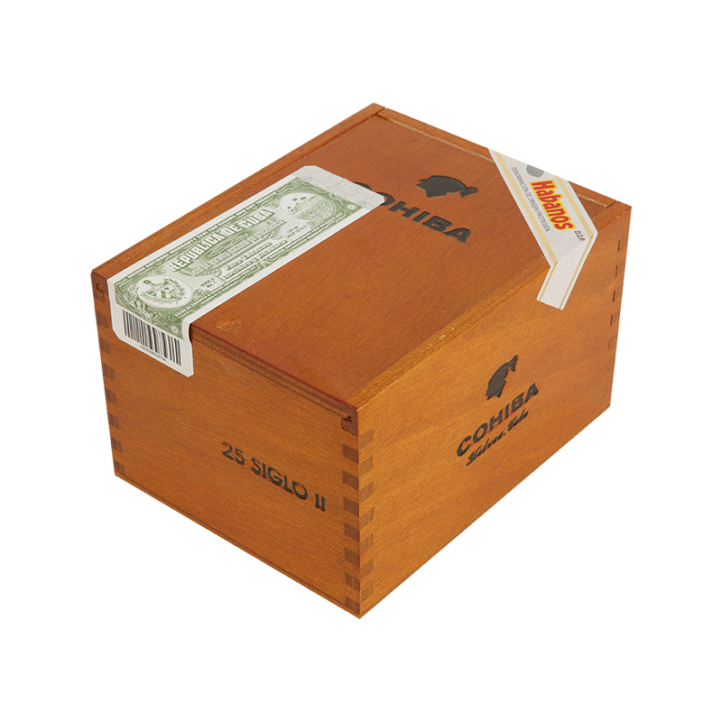 COHIBA SIGLO II  BOX 25 CIGARS