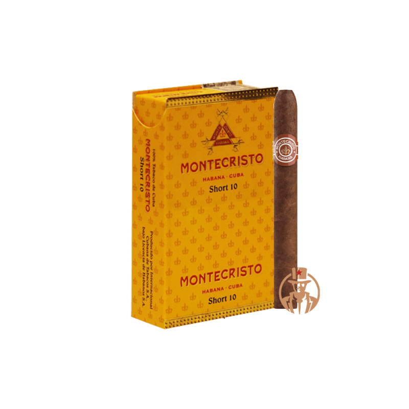 MONTECRISTO SHORT 10 X 10 - 100 CIGARS