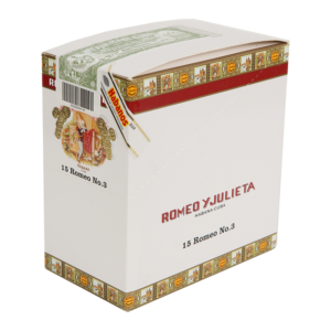 ROMEO Y JULIETA ROMEO No.3  BOX 15 CIGARS